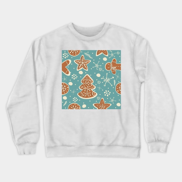 Cookies Crewneck Sweatshirt by Kristina Stellar Scandinavian Land